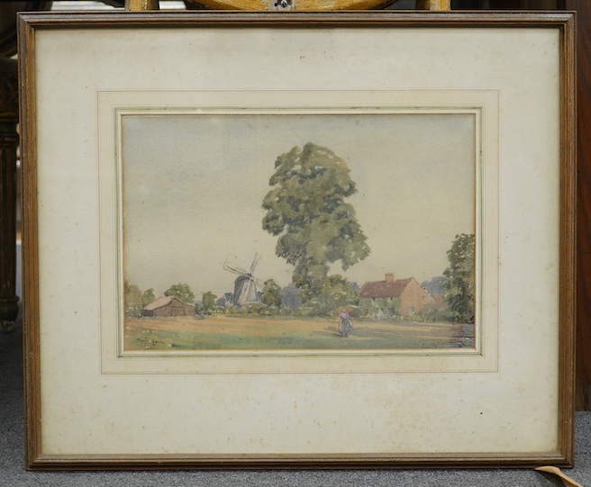 Martin Hardie (1875-1952), watercolour, ‘Westleton’, signed, 25 x 38cm. Condition - some foxing